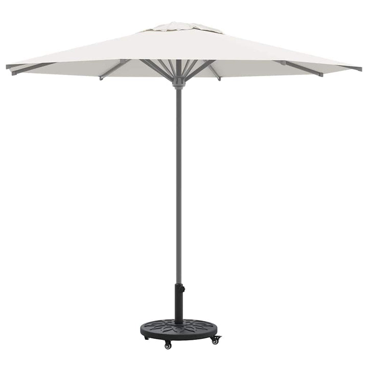 Parasolfod Art deco Sort Ø 45 x 39,5 cm Jern