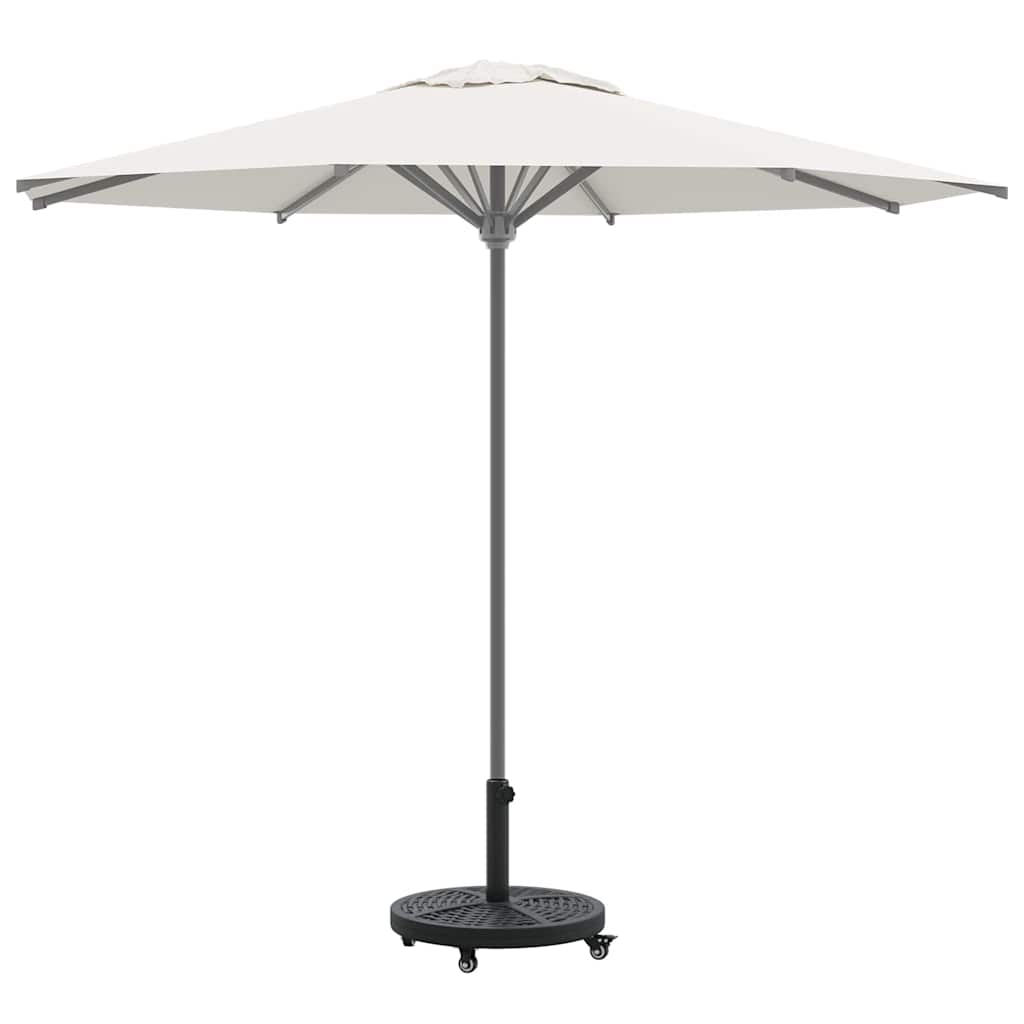 Parasolfod Art deco Sort Ø 45 x 39,5 cm Jern