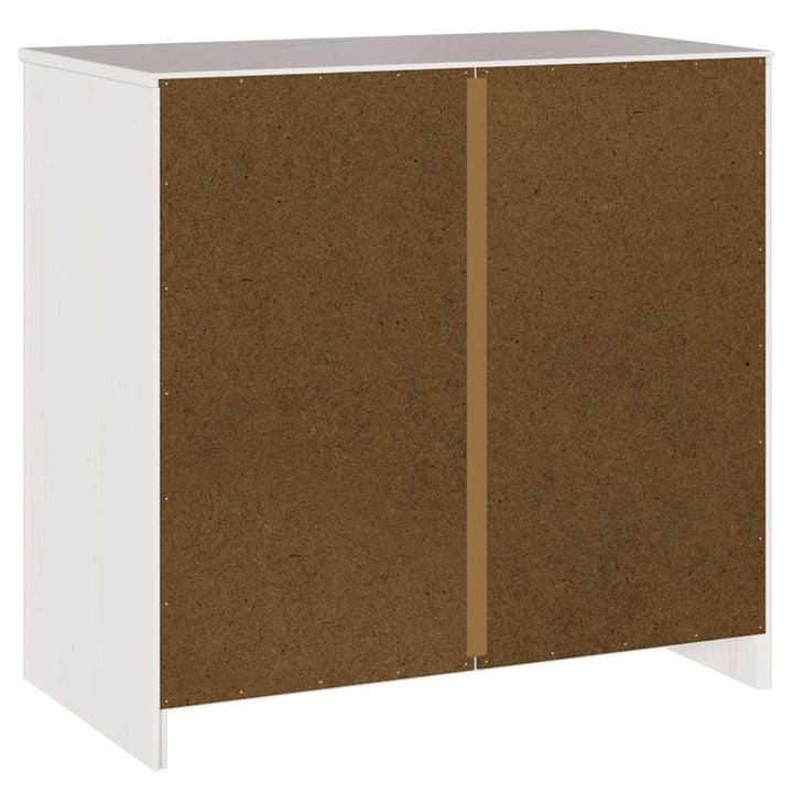 Sideboard Drammen Hvid 79 x 43 x 75.5 cm Massivt fyrretræ