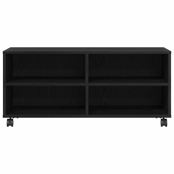 TV-skab 90 x 35 x 40.5 cm Sort Konstrueret træ