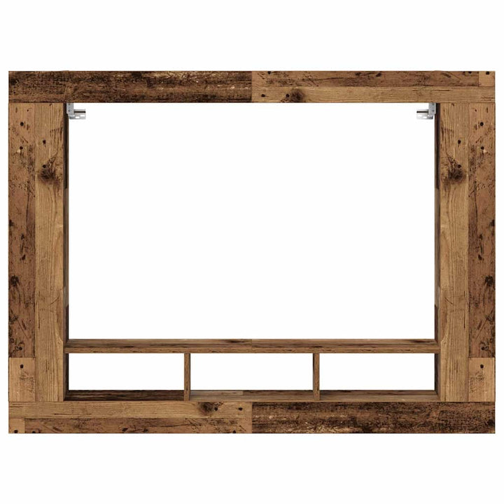 TV-skab Gammelt træ 152 x 22 x 113 cm Konstrueret træ