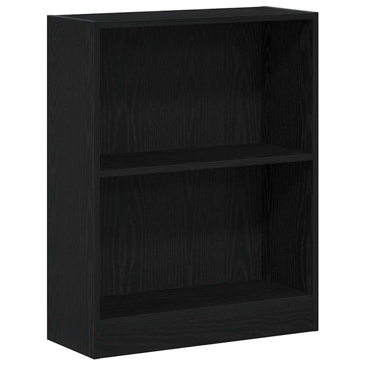 Bogskab Sort eg 60 x 24 x 76 cm Konstrueret træ
