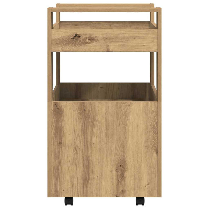 Køkkenvogn artisan eg 60 x 45 x 80 cm Konstrueret træ