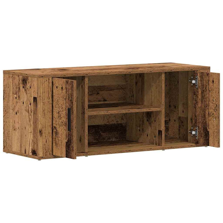 TV-skab Gammelt træ 100 x 35 x 40 cm Konstrueret træ