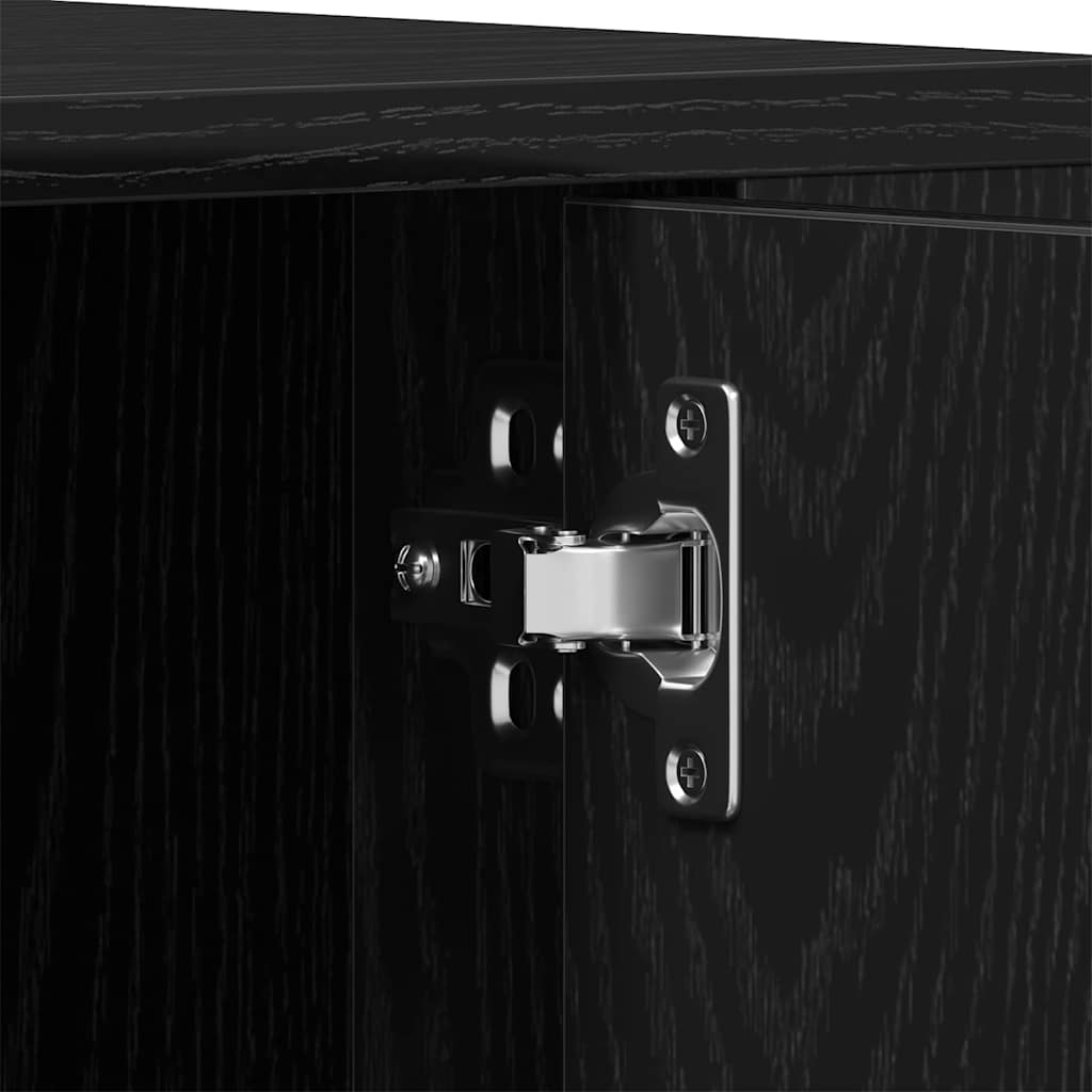 TV-skab 100 x 35 x 40 cm Sort eg Konstrueret træ