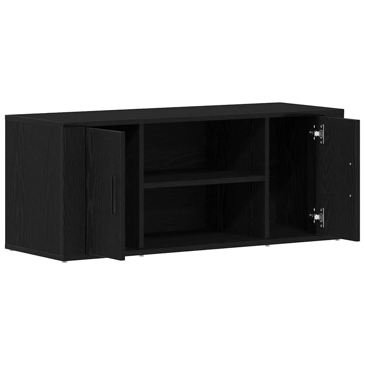 TV-skab 100 x 35 x 40 cm Sort eg Konstrueret træ