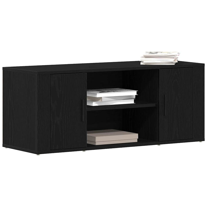 TV-skab 100 x 35 x 40 cm Sort eg Konstrueret træ