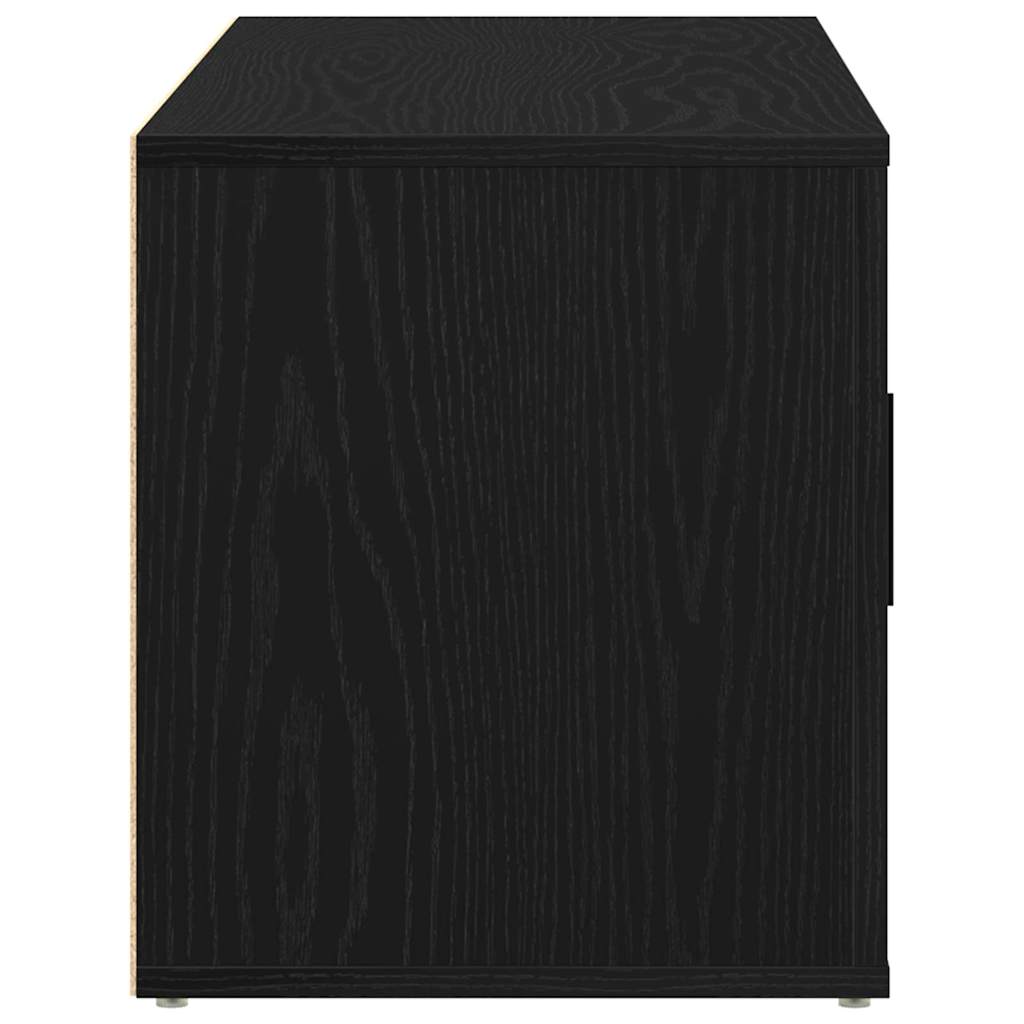 TV-skab 100 x 35 x 40 cm Sort eg Konstrueret træ