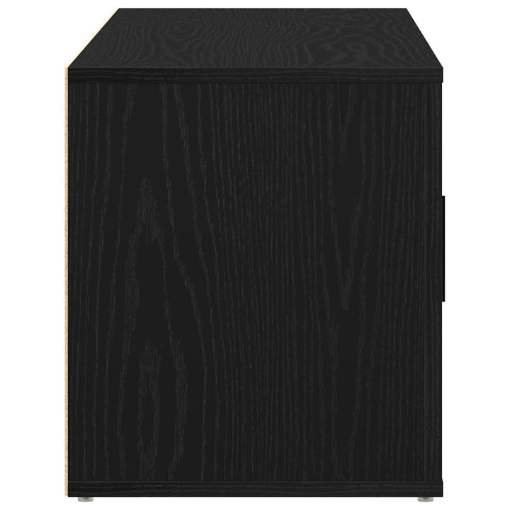TV-skab 100 x 35 x 40 cm Sort eg Konstrueret træ
