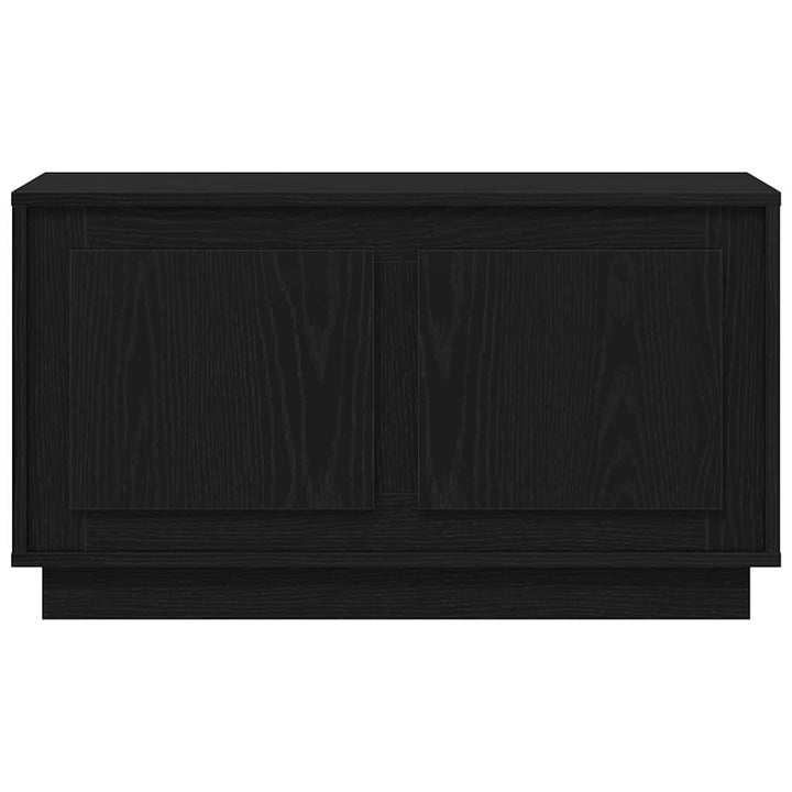 TV-skab 80 x 35 x 45 cm Sort eg Konstrueret træ