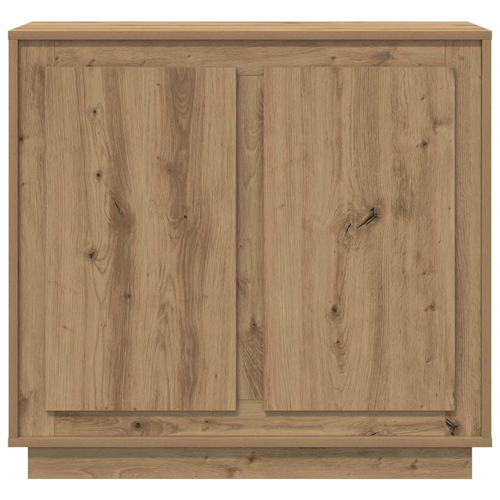 Sideboard Artisan Egetræ 80 x 40 x 75 cm Konstrueret træ