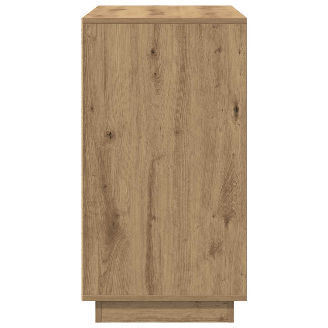 Sideboard Artisan Egetræ 80 x 40 x 75 cm Konstrueret træ