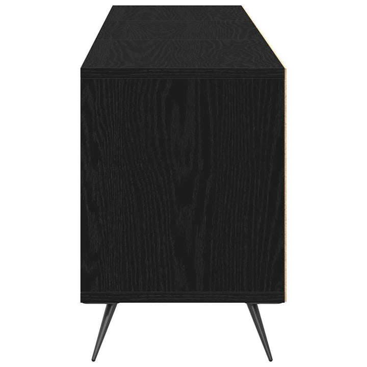 TV-skab Sort eg 150 x 30 x 44,5 cm Konstrueret træ