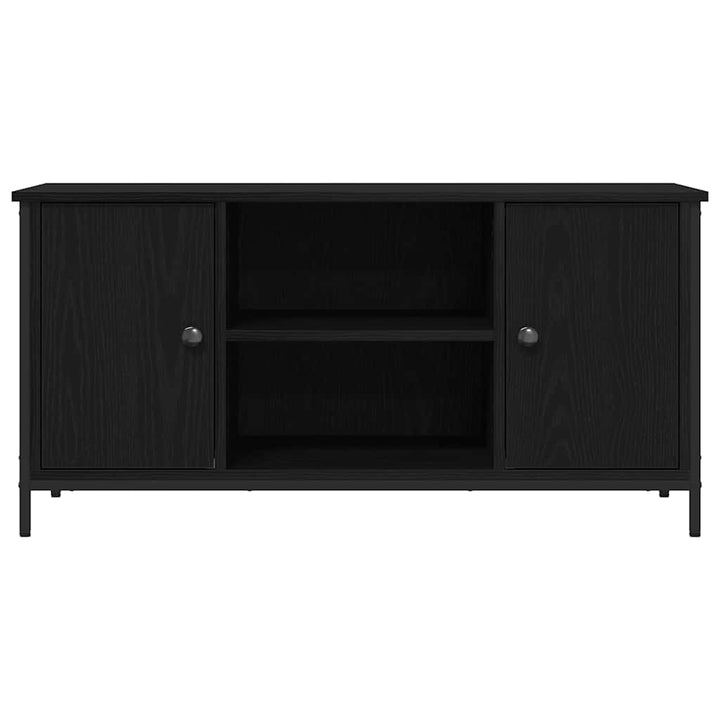 TV-skab 100 x 40 x 50 cm Sort eg Konstrueret træ