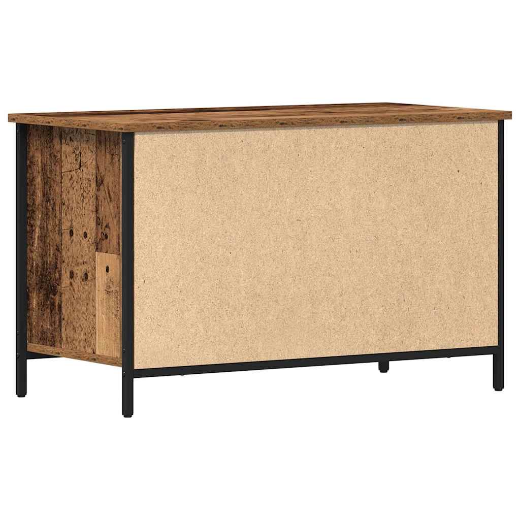 TV-skab Gammelt træ 80 x 40 x 50 cm Konstrueret træ
