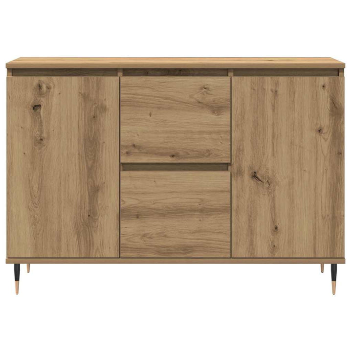 Sideboard Artisan Egetræ 101,5 x 35 x 70 cm Konstrueret træ