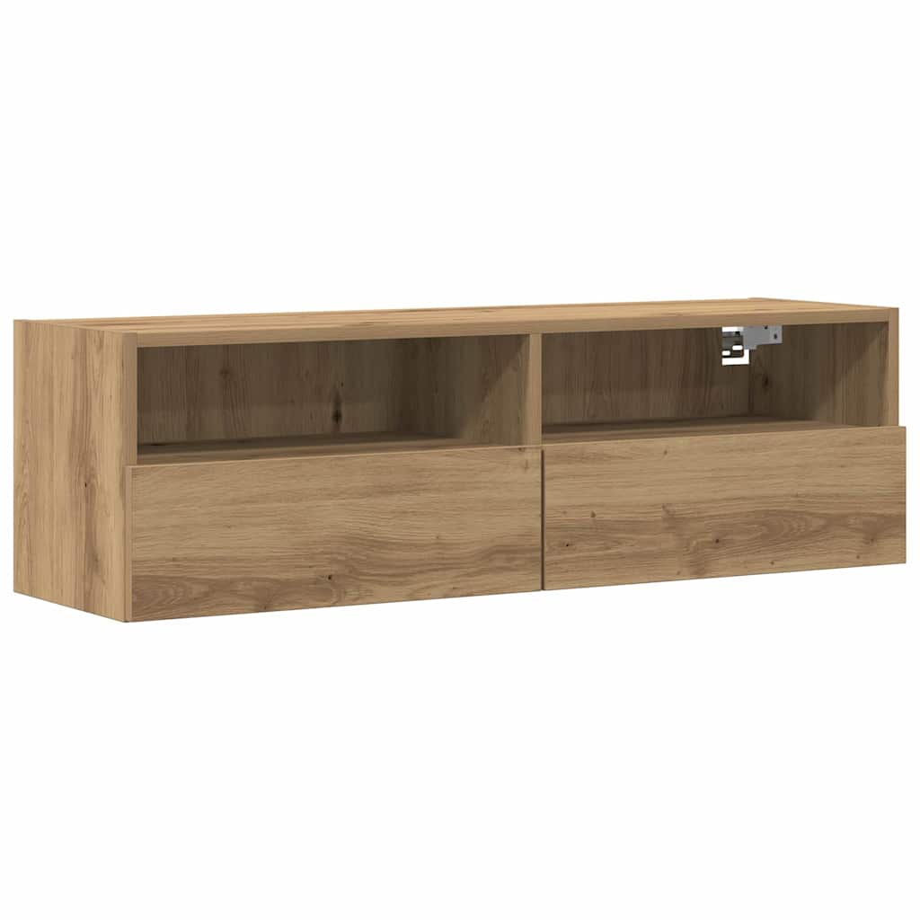 TV vægskab artisan eg 100 x 30 x 30 cm Konstrueret træ
