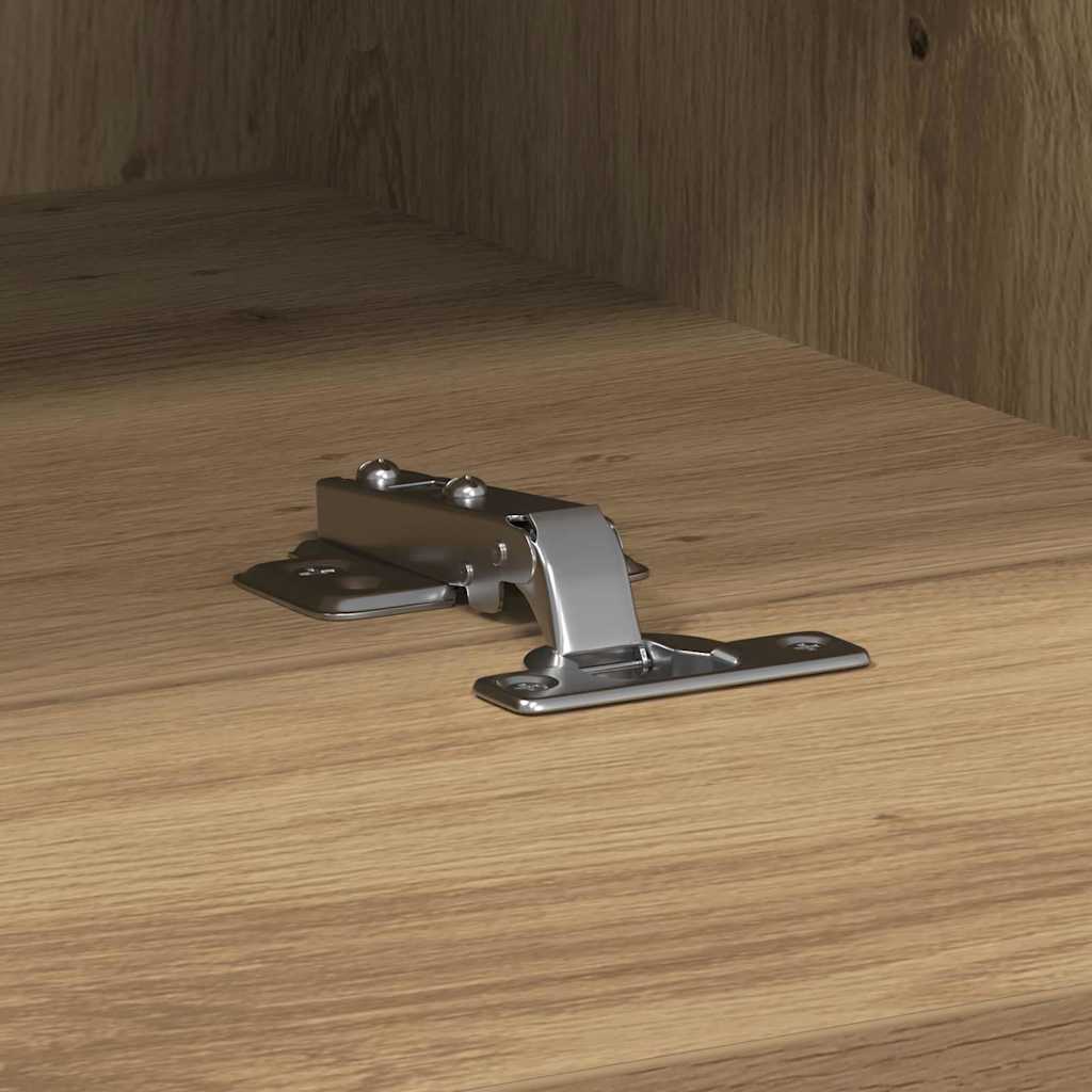 TV vægskab 2 pcs artisan eg Konstrueret træ