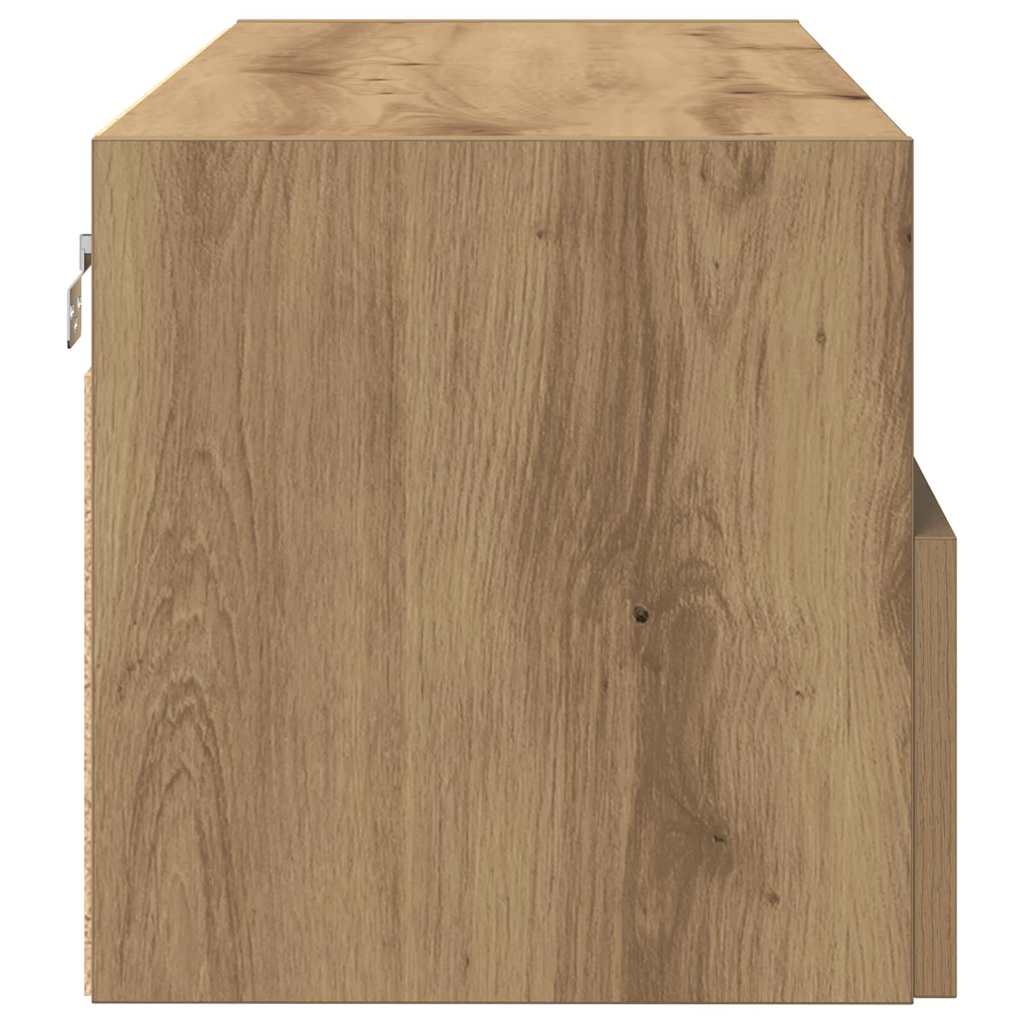 TV vægskab 2 pcs artisan eg 100 x 30 x 30 cm Konstrueret træ