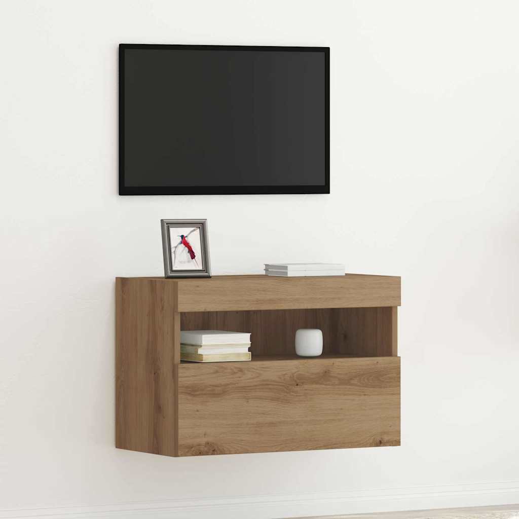 TV vægskab 60 x 30 x 40 cm artisan eg Konstrueret træ