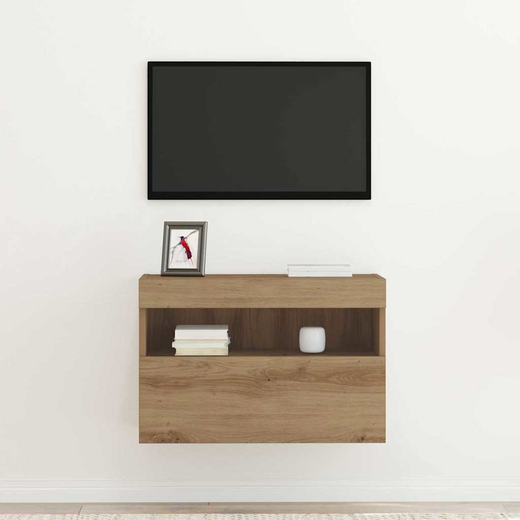 TV vægskab 60 x 30 x 40 cm artisan eg Konstrueret træ