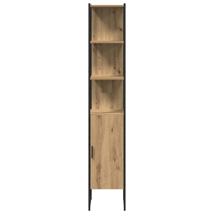 Badeværelsesskab artisan eg 33 x 33 x 185,5 cm Konstrueret træ
