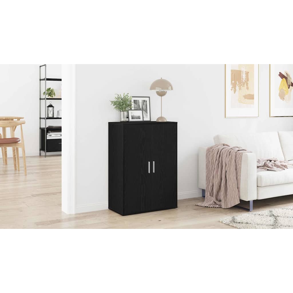 Sideboard Sort eg 60 x 31 x 84 cm Konstrueret træ