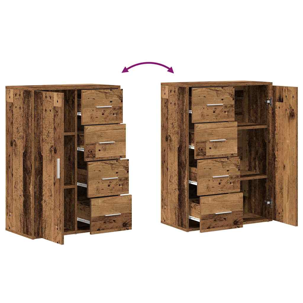 Sideboard Gammelt træ 60 x 31 x 84 cm Konstrueret træ
