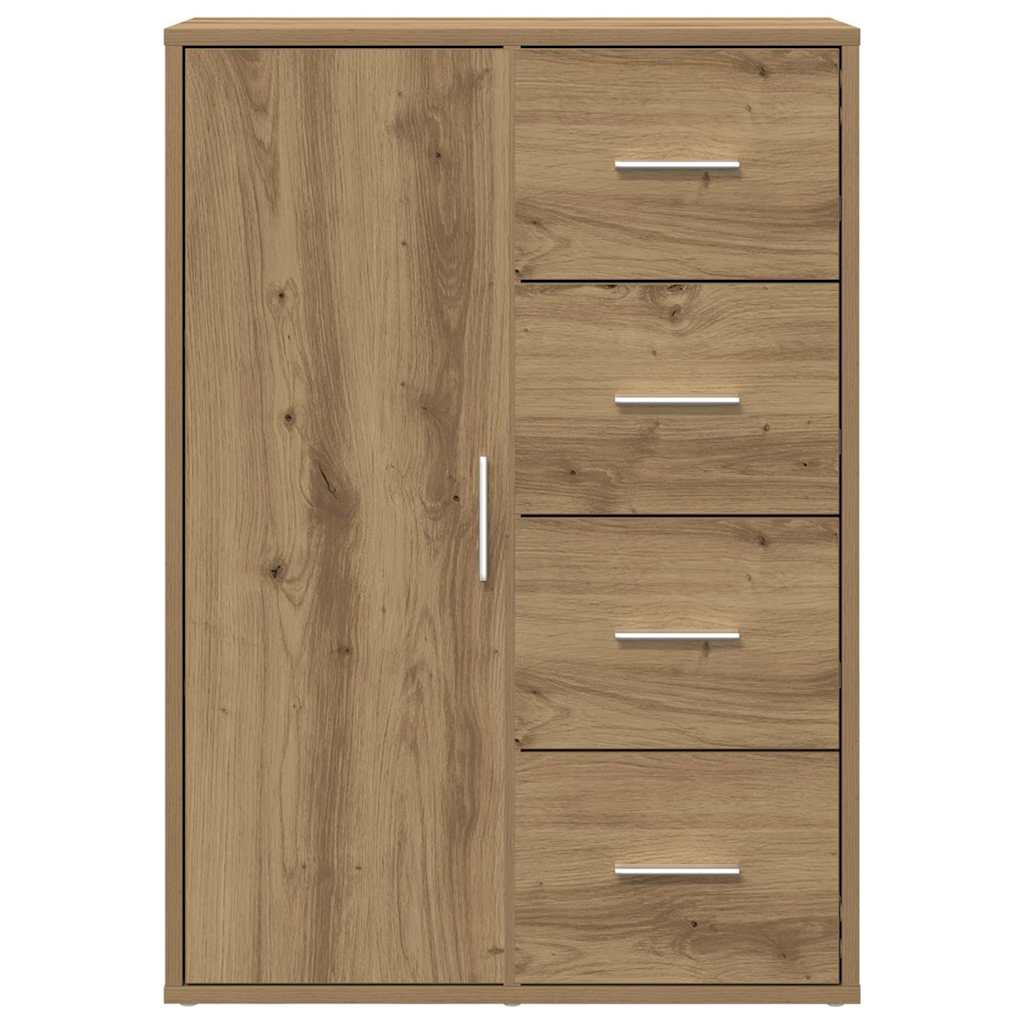 Sideboard Artisan Egetræ 60 x 31 x 84 cm Konstrueret træ