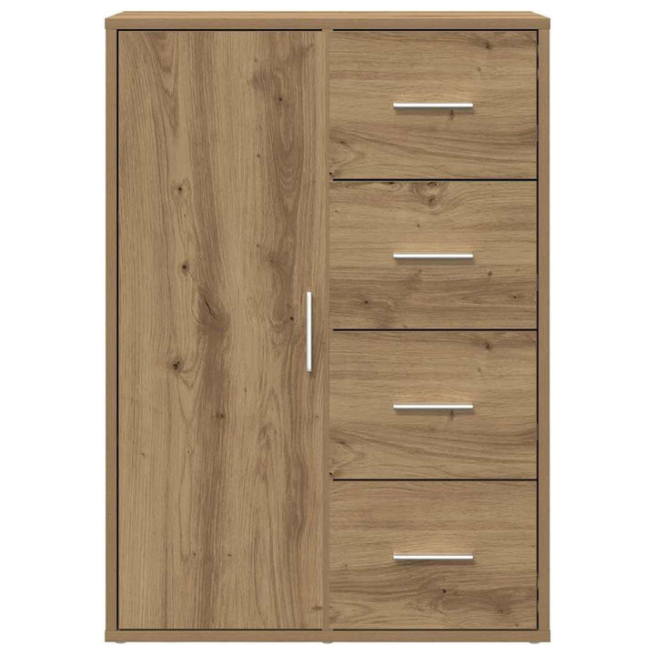Sideboard Artisan Egetræ 60 x 31 x 84 cm Konstrueret træ