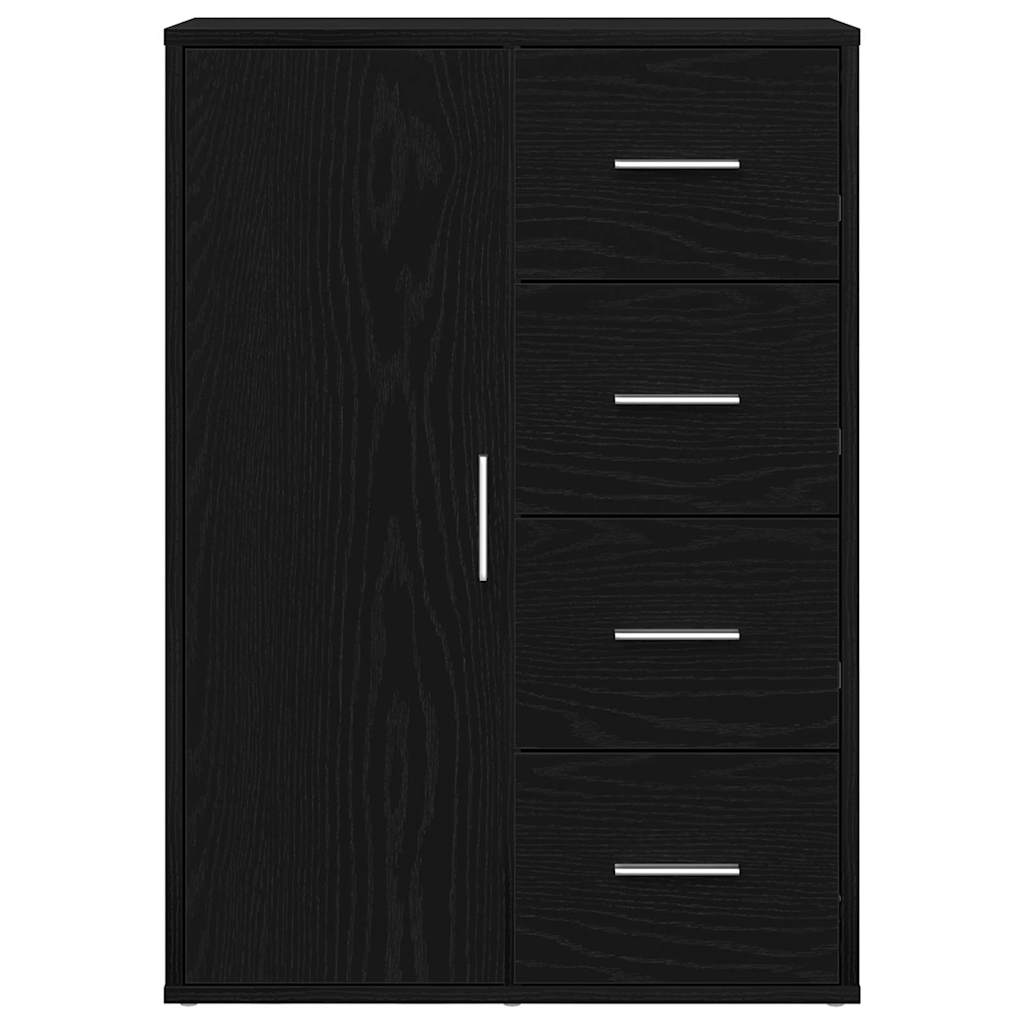 Sideboard Sort eg 60 x 31 x 84 cm Konstrueret træ