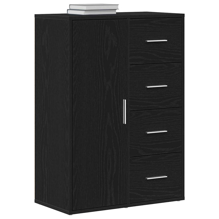 Sideboard Sort eg 60 x 31 x 84 cm Konstrueret træ