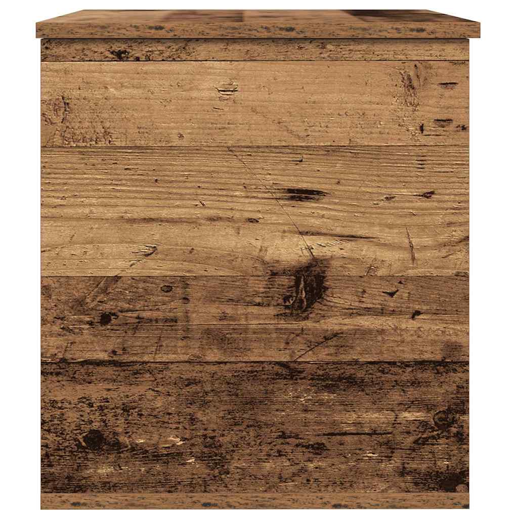 Opbevaringskasse Gammelt træ 60 x 42 x 46 cm Konstrueret træ