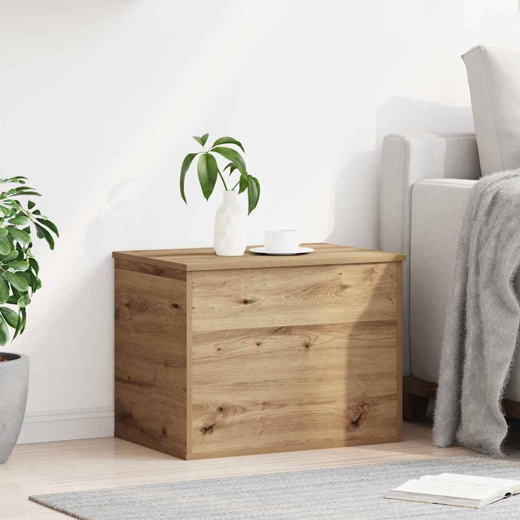 Opbevaringskasse artisan eg 60 x 42 x 46 cm Konstrueret træ