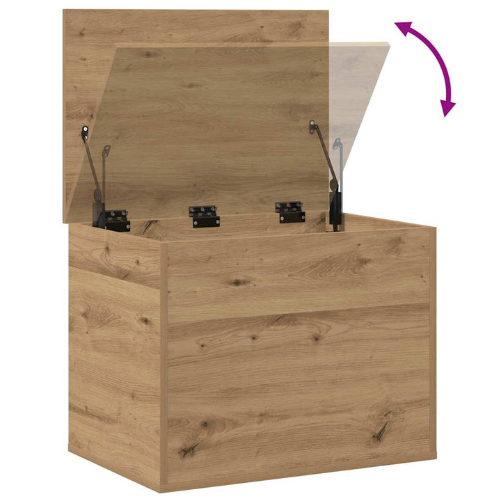 Opbevaringskasse artisan eg 60 x 42 x 46 cm Konstrueret træ