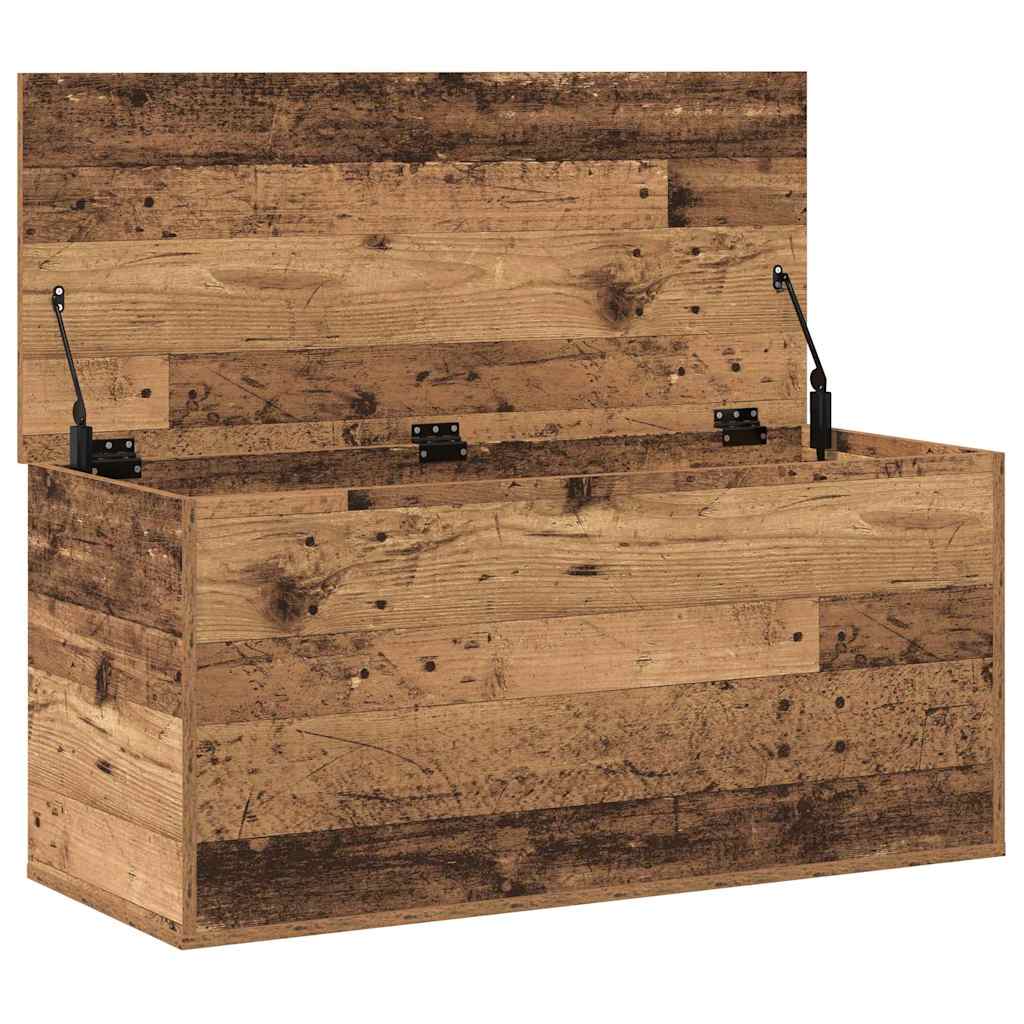 Opbevaringskasse Gammelt træ 100 x 42 x 46 cm Konstrueret træ