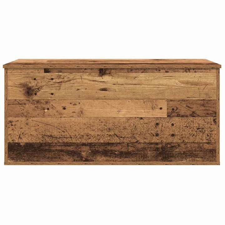 Opbevaringskasse Gammelt træ 100 x 42 x 46 cm Konstrueret træ