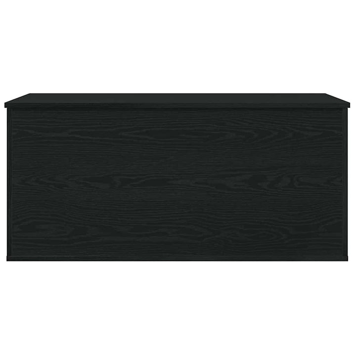 Opbevaringskasse Sort eg 100 x 42 x 46 cm Konstrueret træ