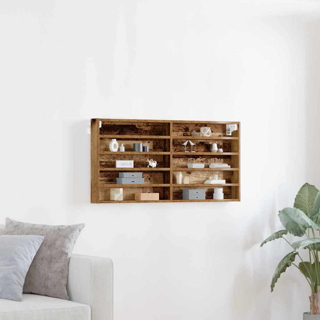 Display Skab Gammelt træ 100 x 8,5 x 50 cm Konstrueret træ