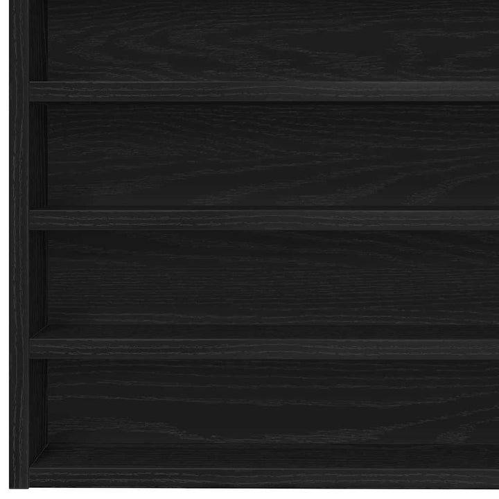 Display Skab Sort eg 100 x 8,5 x 50 cm Konstrueret træ