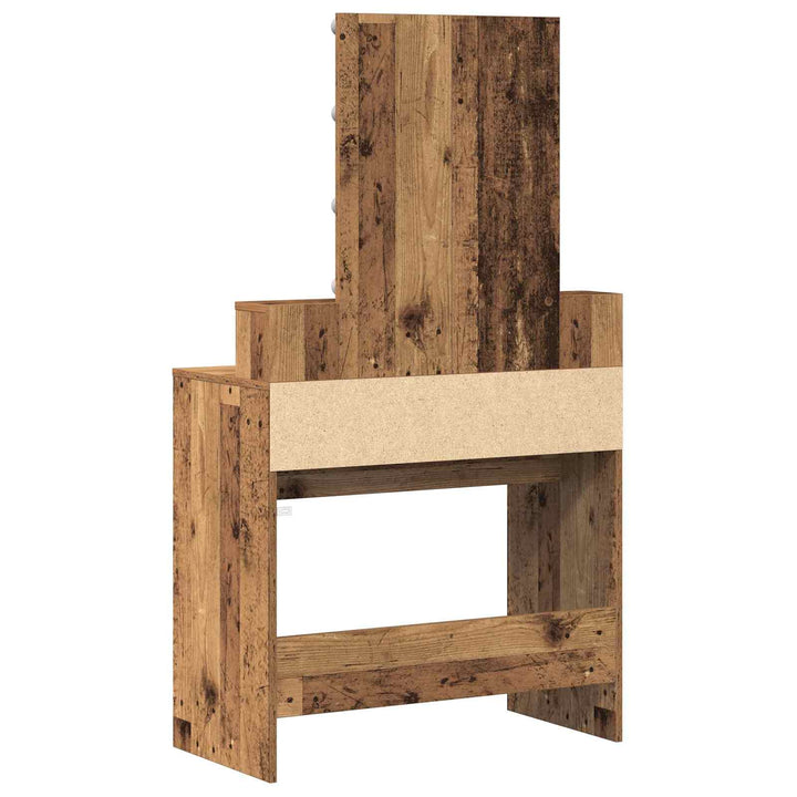 Dressingbord Gammelt træ 80 x 41 x 144,5 cm Konstrueret træ
