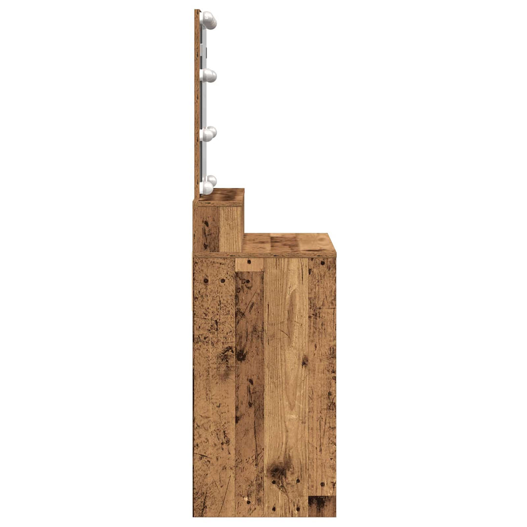 Dressingbord Gammelt træ 80 x 41 x 144,5 cm Konstrueret træ