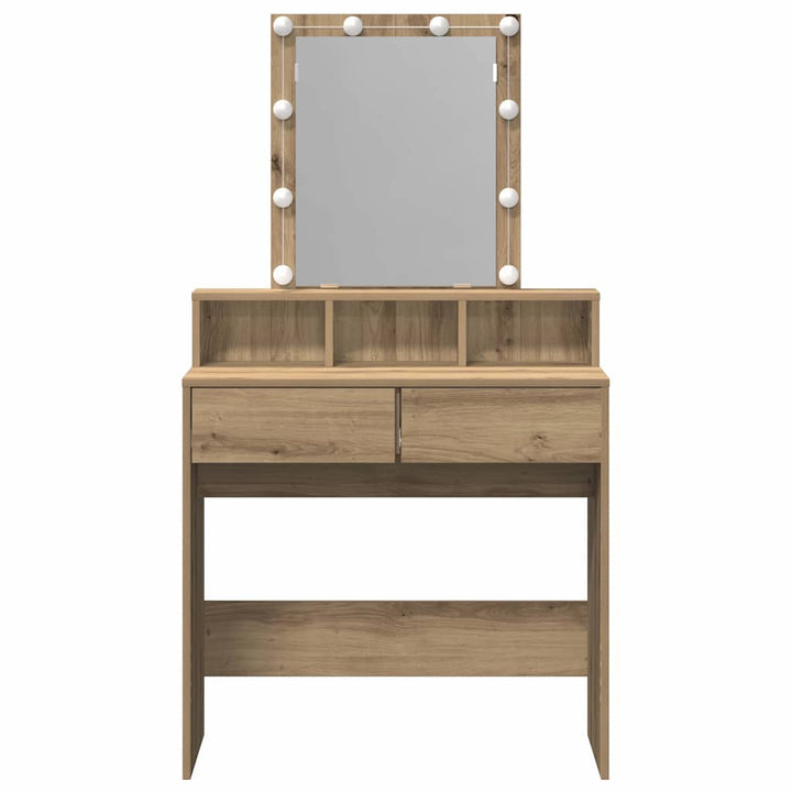 Dressingbord artisan eg 80 x 41 x 144,5 cm Konstrueret træ