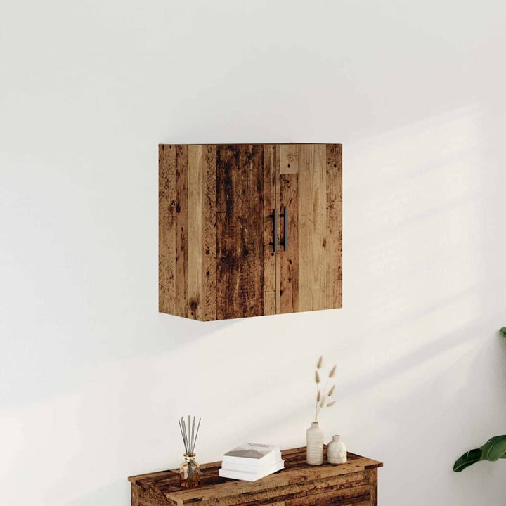 Vægskab Gammelt træ 60 x 31,5 x 60 cm Konstrueret træ