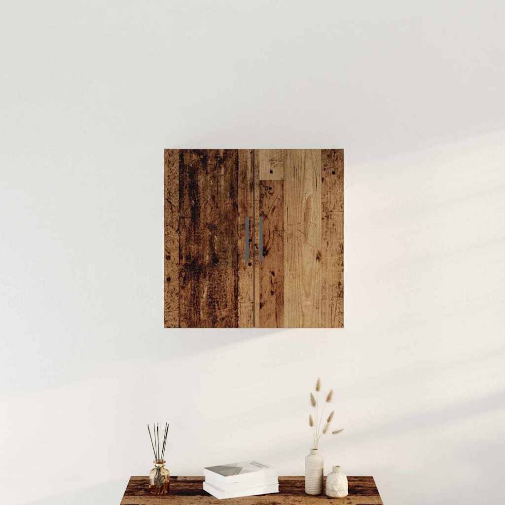 Vægskab Gammelt træ 60 x 31,5 x 60 cm Konstrueret træ