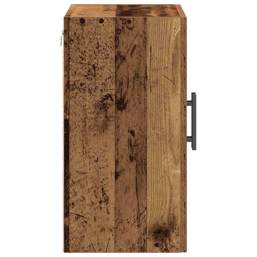Vægskab Gammelt træ 60 x 31,5 x 60 cm Konstrueret træ