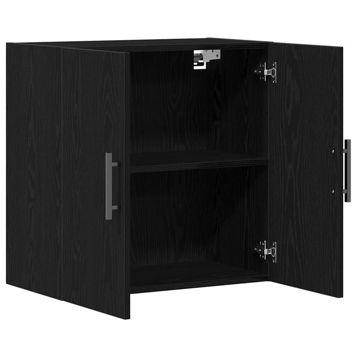 Vægskab 60 x 31,5 x 60 cm Konstrueret træ Sort eg