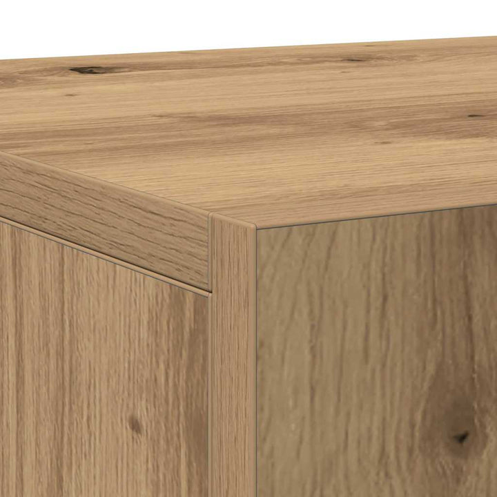 Sideboard Artisan Egetræ 90 x 34 x 80 cm Konstrueret træ