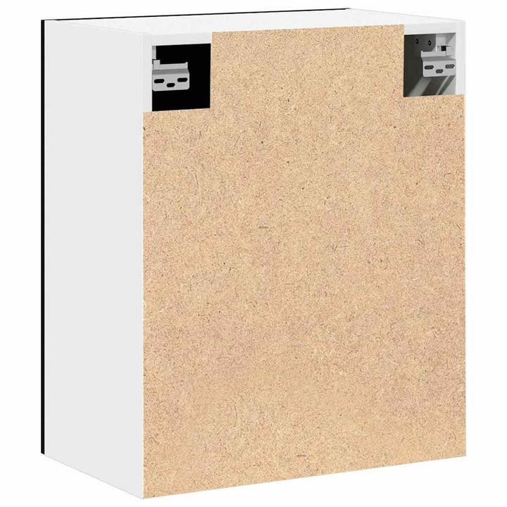 Hængeskab med hylde Sort eg 50 x 31 x 60 cm Konstrueret træ