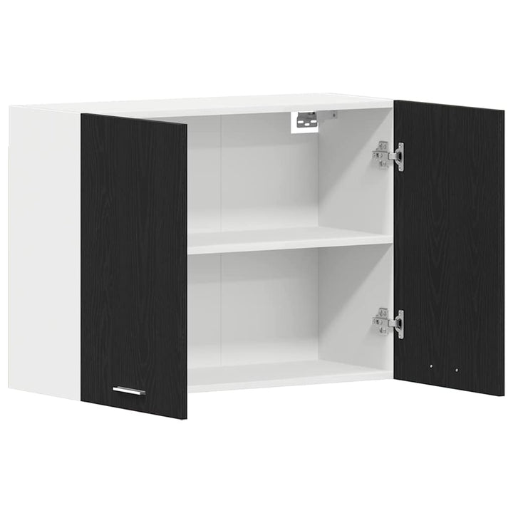 Hængeskab Lyon Sort eg 80 x 31 x 60 cm Konstrueret træ